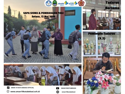 Pembiasaan Sapa Pagi