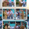 Penyerahan penghargaan kepada siswa yang berprestasi