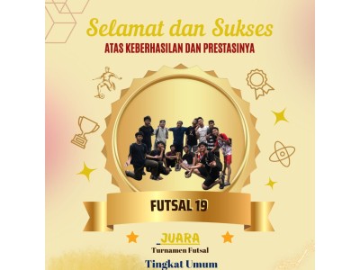 Juara 3 Turnamen Futsal